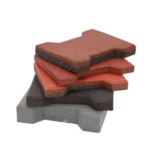 אריחי גומי <span class=keywords><strong>epdm</strong></span> צפיפות גבוהה אריחי גומי לבנים לבנים ריצוף גינה
