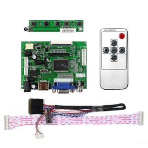 Lcd Display Treiber platine Vga Av1 Av2 50Pinttl Lcd Controller Board Lvds Kabel mit Fernbedienung - Product Image 2