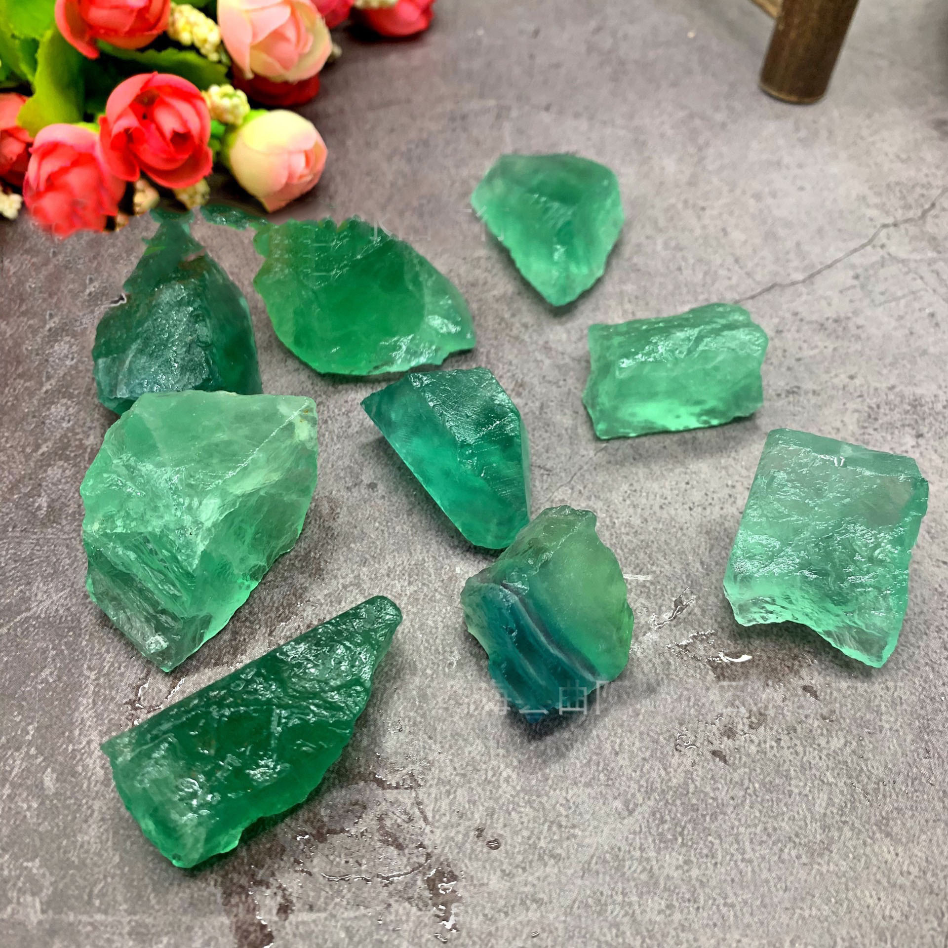 Green fluorite