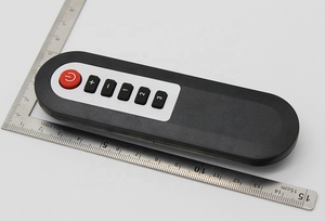 High Standard Black Matte ABS Case 5/6 Buttons <strong>IR</strong> Type <strong>Remote</strong> Control Model for Fan Control - Product Image 2