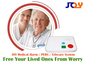 Fácil de operar PERS Sistema de alarma de seguridad para el hogar de emergencia para ancianos Un clic para ayuda para hospitales Uso residencial con PSTN - Product Image 6