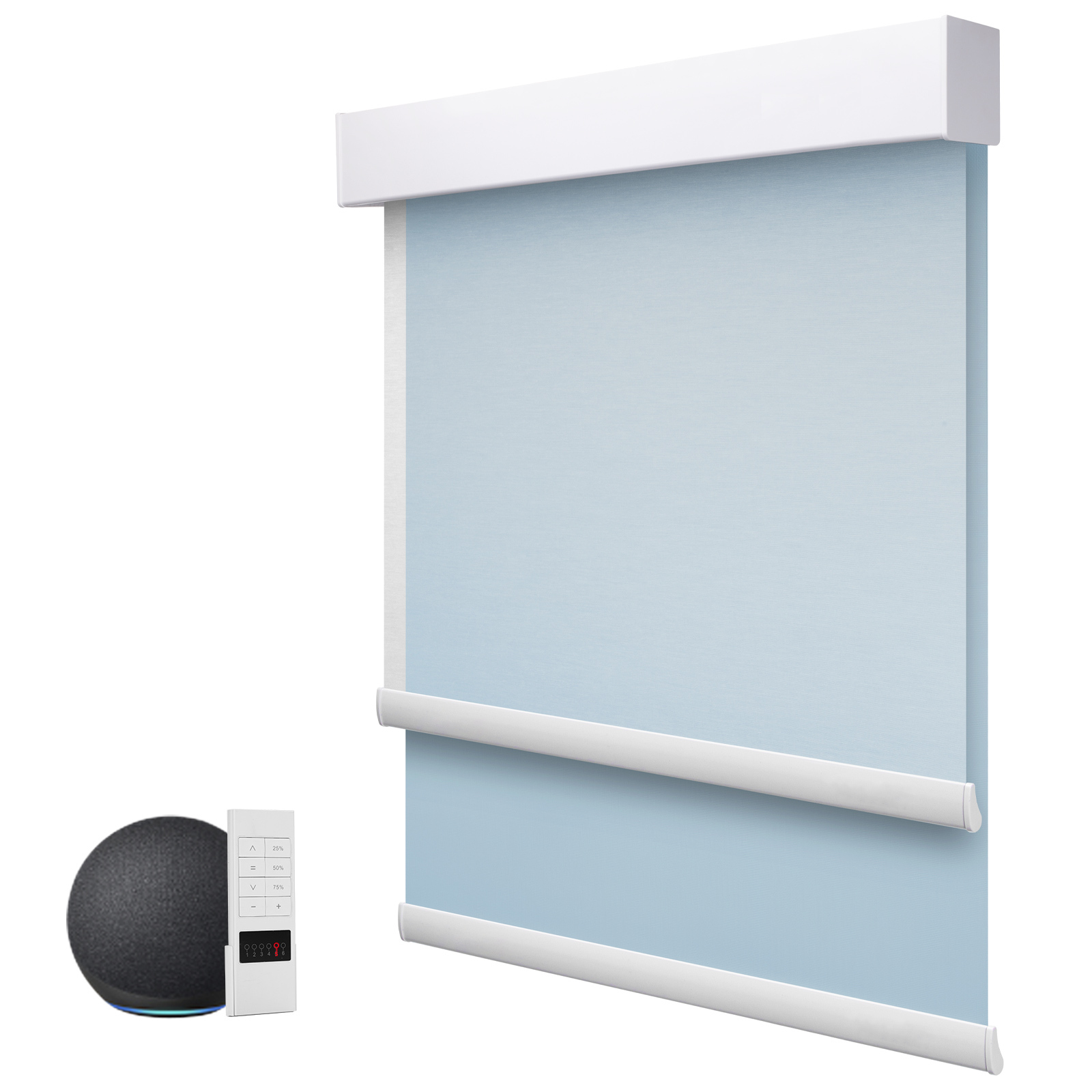 White 82067E + Light Blue 82010S