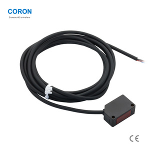 CORON-Sensor óptico de reflexión difusa, sensor fotoeléctrico cuadrado pequeño, rango de detección de 0-40cm, luz infrarroja - Product Image 5