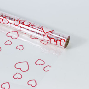 Plastic Cellophane with <strong>Patterns</strong> Waterproof Printed Cellophane Roll - Product Image 1