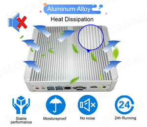 Eglobal Intel Core I5-10310U/1135G7 Mini PC 32GB D4 Fanless Dual Display <strong>Desktop</strong> <strong>Computer</strong> 15W Win11 8USB Tiny PC - Product Image 5