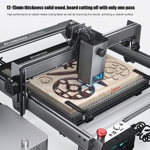 ATOMSTACK X20 S20 A20 PRO 130W DIY CNC corte Metal joyería madera tarjeta de crédito sistema de asistencia de aire incorporado máquina de grabado láser - Product Image 3