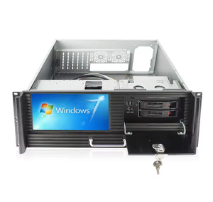 ¡Hot Swap 2-Bay 4U Servidor Chasis Bloqueable Plástico Industrial PC ATX Ordenador 4U con Pantalla LCD HD y 3,5 \ "HDD en Stock! - Product Image 3