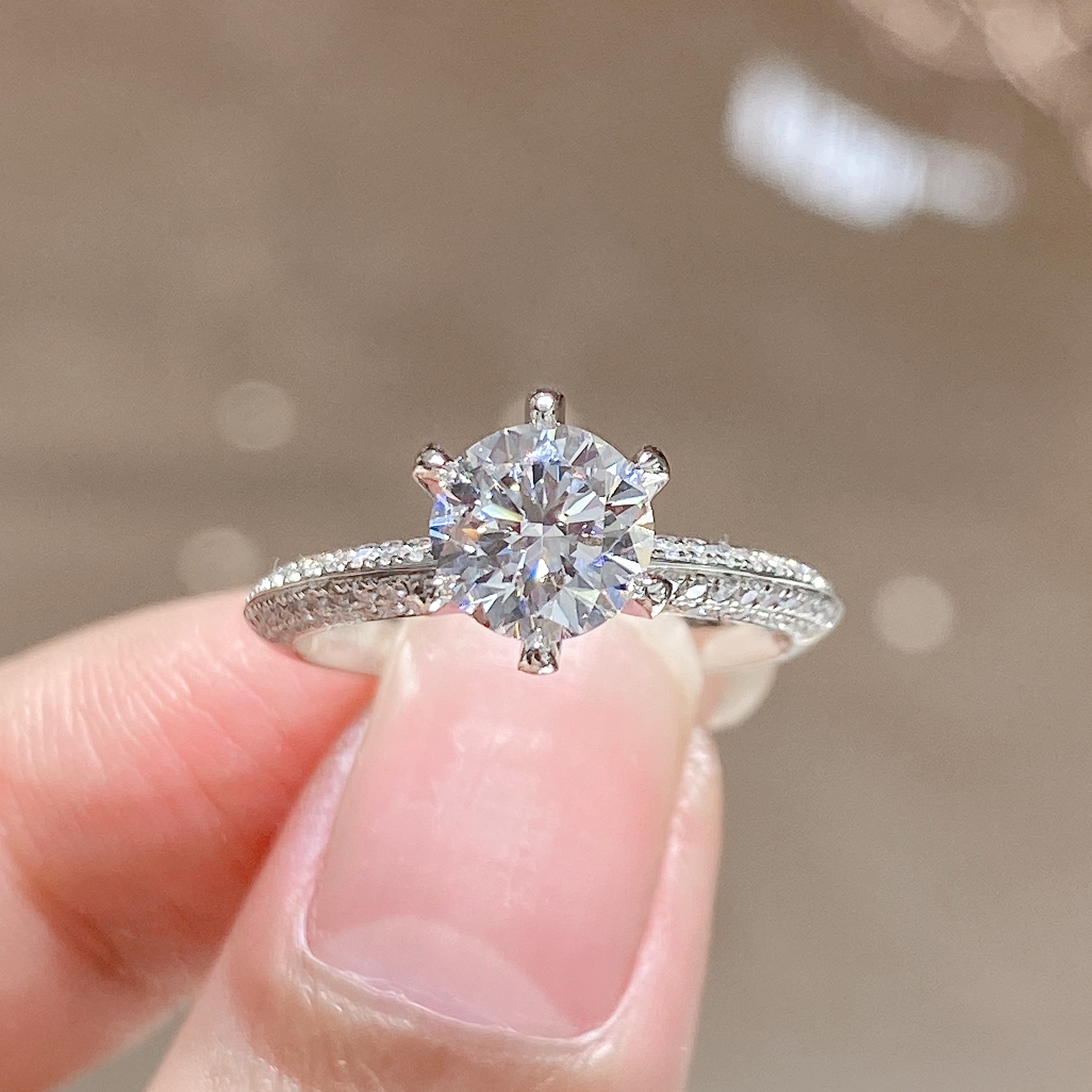 18K Solid Gold 1.0ct -0002