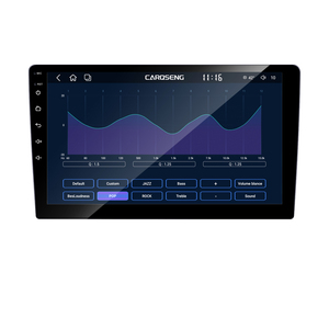 Carqseng 9 pulgadas GSM 4G navegación GPS 1080P QLED 10-Core 3 + 32G Android 10 coche DVD Palyer con CarPlay