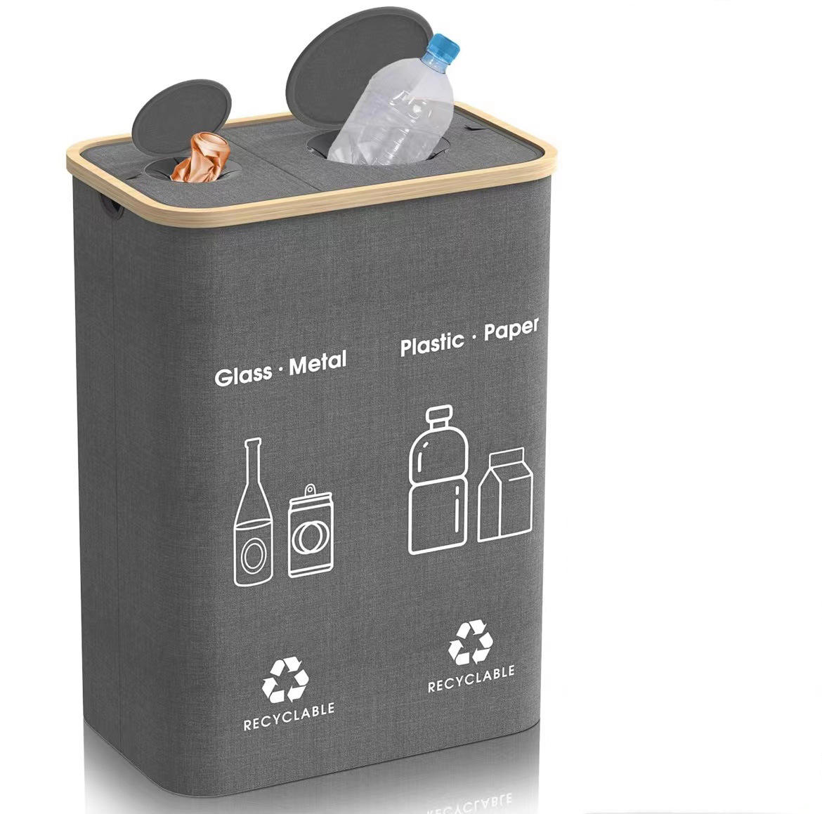 Couleur grise avec 1 sac intérieur