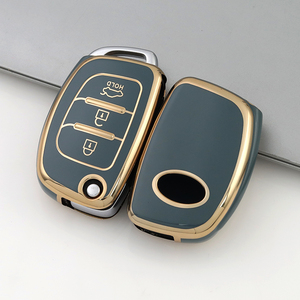 เคสกุญแจรถ TPU แบบนิ่มพรีเมี่ยมสำหรับ IX25 Hyundai IX35 MISTRA Elantra Tucson Sonata Versa พวงกุญแจกระเป๋า - Product Image 4