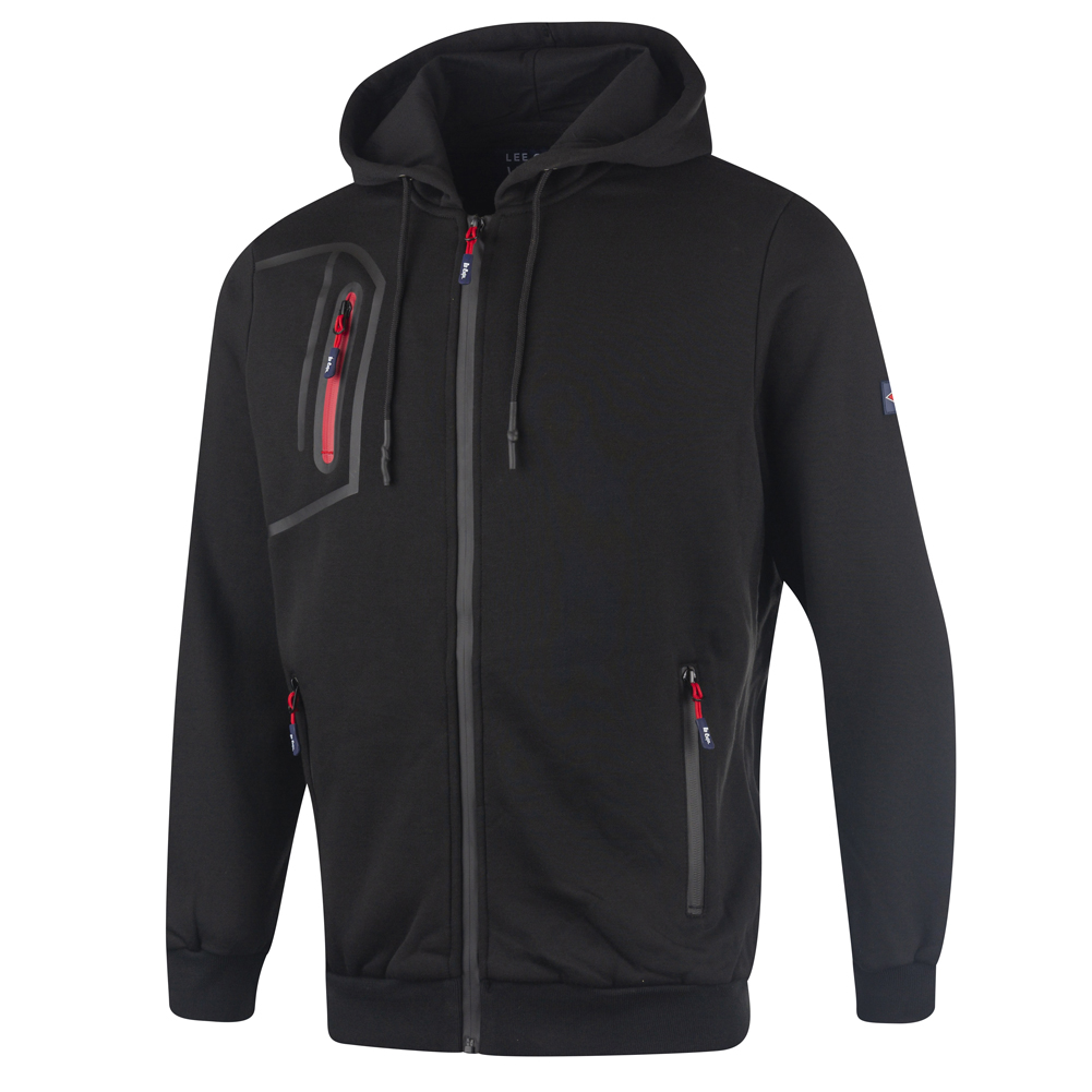 Zip Through Bonded Fleece Sweat Jacket Slim Cinch Softshell Jacket 0