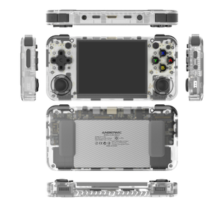 ホットギフトクラシックアンバーニックハンドルゲームコンソールRG35xxhオープンソースハンドヘルドPSPアーケードWIFI Bluetoothレトロゲームコンソール