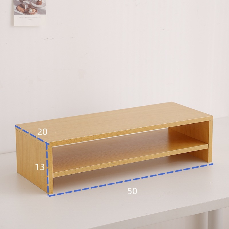 Original wood grain, double-layered, no partitions