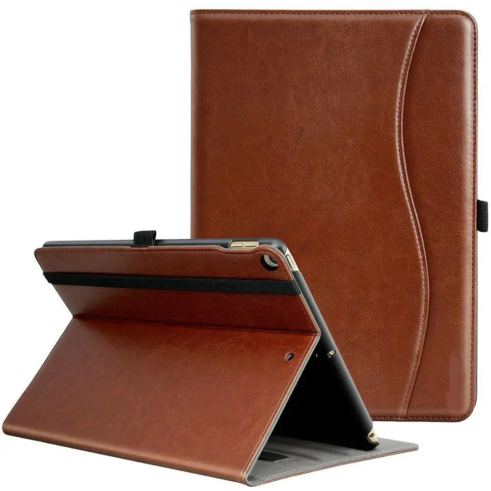 Premium PU deri Flip Folio cüzdan kılıf kart yuvası ile, standı tutucu, manyetik kapatma için iPad Pro 12.9 inç 2015/2017 Tablet
