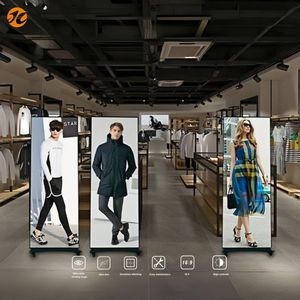 GOB taşınabilir LED dijital Poster ekran IP65 anma katlanabilir P1.5 pindoor P2.5 kapalı ve açık reklam ve animasyon için - Product Image 1