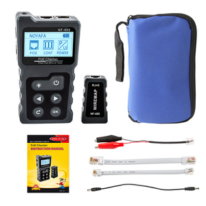 <strong>Testing</strong> Equipment NF-488 LCD PoE <strong>Network</strong> Cable Tester Rj45 for <strong>Network</strong> Voltage and Current Tester with Cable - Product Image 2