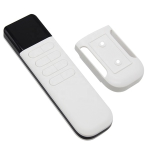 Anpassen der RF-Fernbedienung 4-Tasten-LCD-Display IR-Haushalts gerät Remote-LED-Licht fernbedienung mit Halter - Product Image 3