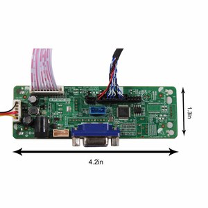 Vsdisplay通用设计印刷电路板显示控制板Vga输入液晶驱动板，适用于12.1英寸800x600 G121Sn01 V4 - Product Image 2