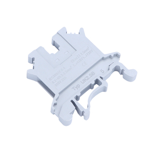 Conector rápido de fábrica Bloque de terminales de carril DIN doble UK2.5B Bloque de terminales de resorte enchufable - Product Image 1