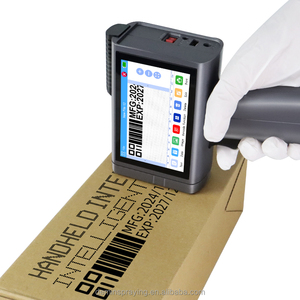 Kleine Logo-Maschine für den Datums druck von Metall-und Karton oder Bastel tasche manueller Drucker des Produktions datums Mini-Marken drucker - Product Image 1