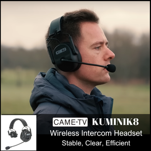 CAME-TV kuminik8 - Dual Ear 7 Pack cuffie Over-ear cuffie interfono Wireless digitali Full Duplex per la trasmissione dei filmmaker - Product Image 4
