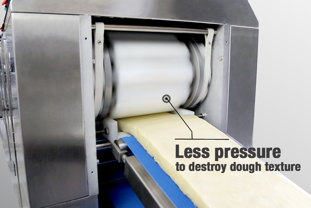 Meat Pie Roti Stuffed Paratha Making Machine Automatic 6