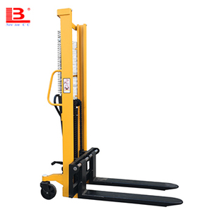 Hand Forklift <strong>Stacker</strong> Pallet Lift Truck 1 Ton 2 Ton Manual Forklift Hand <strong>Push</strong> Stacking Machine Cheap Good <strong>Stacker</strong> - Product Image 3