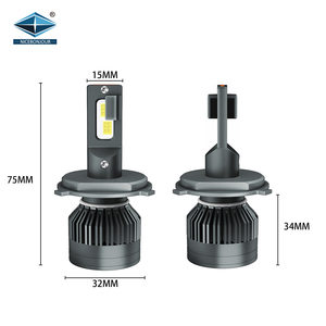 Wholesale <strong>70W</strong> <strong>LED</strong> Headlight 12-<strong>24V</strong> Canbus EMC H4 H7 Auto Lighting System 7000LM 9005 9007 HB4 HB3 New 6000K Color Temperature - Product Image 2
