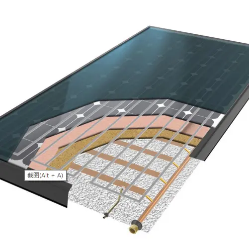 Buen precio, 550W PVyyybrid Solar ol& & Thermal Anel