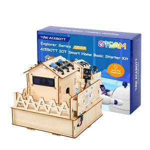 ACEBOTT DIY IoT House mit ESP32 WiFi & Story-basierten Lektionen STEM Smart Home Coding Kit für Kinder