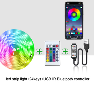 Wifiコントロールアプリスマート音楽LEDストリップライトAPPまたはWifi12vリモコン50502835RGBスマートLEDストリップライト - Product Image 2