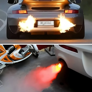 Phổ exhaust ngọn lửa thrower Bộ đánh lửa cho xe Muffler backfire Spark cắm lửa hiệu ứng hệ thống - Product Image 4
