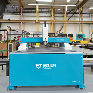 Máquina enrutadora de madera CNC 1325, sistema controlador DSP para grabado y corte de madera maciza MDF controlado por NC Studio