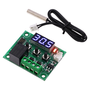 W1209 Red and Blue DC 12V Heat Cool Temp Thermostat <strong>Temperature</strong> Control Switch Thermometer Thermo <strong>Controller</strong> <strong>NTC</strong> <strong>Sensor</strong> Case - Product Image 6