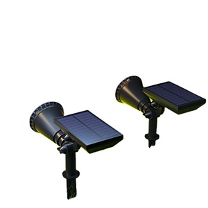 Super <strong>Bright</strong> Solar Spotlight for Outdoor Home &amp; Garden Waterproof <strong>LED</strong> Floor Lawn <strong>Lamp</strong> with IP65 Rating Landscape Lighting