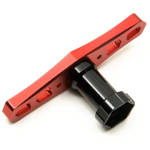 Tăng cường bánh xe trung tâm lốp công cụ cài đặt 17mm Hex Nuts tay áo cho 1/8 HSP HPI đội C hobao Buggy Phụ tùng xe hơi - Product Image 5