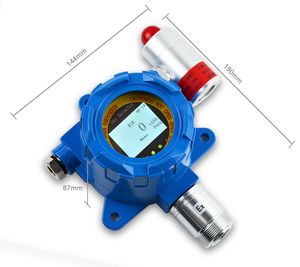 LCD Display Fixed Oxygen Detector <strong>O2</strong> Gas Analyzer with 4-20mA <strong>RS485</strong> <strong>Output</strong>