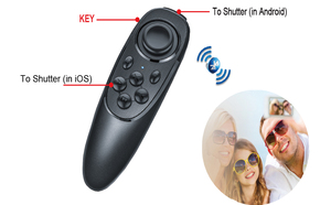 Wholesale Muti Functional Wireless <strong>Mini</strong> Plus Mobile Phone Selfie Joystick Gamepad TV Remote Control