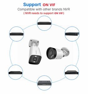 OEM双方向オーディオ弾丸セキュリティCctv2K4Kハイクビジョン5MPIpカメラ屋外Poeシークレットセキュリティカメラ家庭用 - Product Image 5
