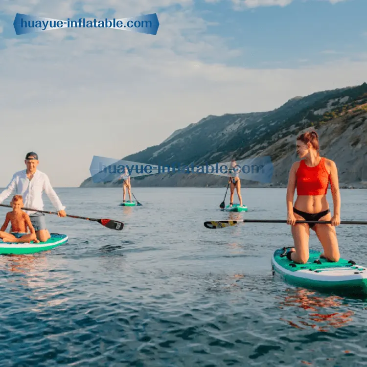 Yaz plaj yetişkinler için şişme kürek kurulu su oyuncakları klasik sörf tahtası stanpaddle kürek kurulu