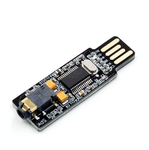 Mini PCM2704 USB Audio scheda Audio DAC decodificatore scheda Free Drive per PC portatile - Product Image 1