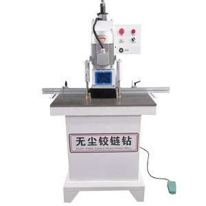 侧孔镗孔铰链钻孔机多功能立式冲床单头/双头铰链钻孔机 - Product Image 1
