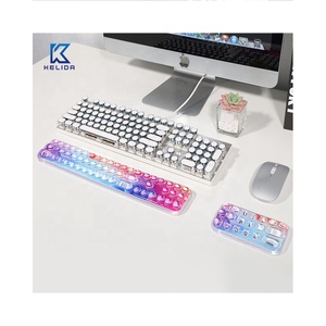 מספרי <span class=keywords><strong>keypad</strong></span> עכבר מותאם אישית ערכת בלוק מחשב סיטוני שקוף עיצוב אנטי החלקה עמיד למים משטח עכבר ערכת עבור המשרד