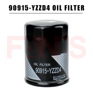 Orijinal araba motor yağı filtreleri 90915-YZZD4 TD004 10003 Toyota köşe Camry Highlander XL Hilux Vigo Ist Yaris 2c tayland