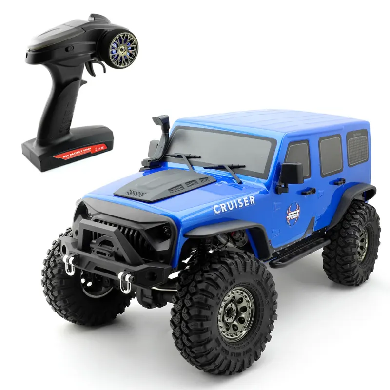 Big HOSHI RGT RC Car 1/10 4wd RC Crawler Metal Gear Off Road Truck Rock Crawler Cruiser EX86100V2 RC RTR 4x4 Waterproof Toy