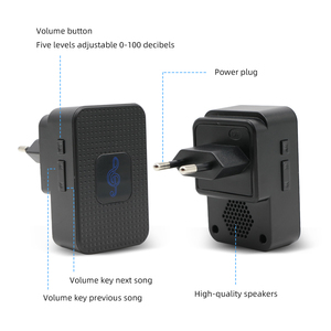 Sistema de Control de Acceso Inteligente Bcom con timbre inalámbrico 1080p Cámara de color de alta resolución Intercomunicador y visión nocturna Uso en exteriores - Product Image 5