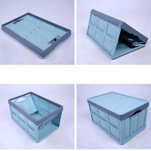 Xe thân cây lưu trữ hộp đóng mở xe lưu trữ thân cây xe khởi động nhựa gấp lưu trữ hộp - Product Image 2