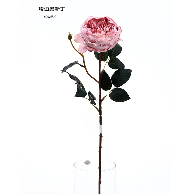 Atacado austin rosa flor de repolho, toque real, rosas, látex, flor de casamento para decoração de casa