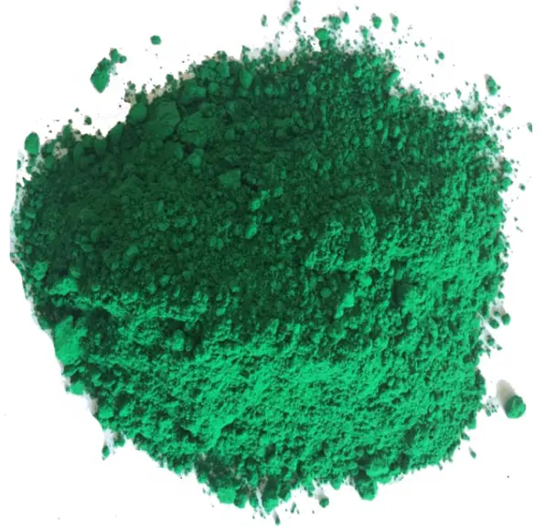 Composto verde férrico para corante de pedra de pavimentação